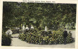 Grotto Fountain, Soldiers Home Postcard