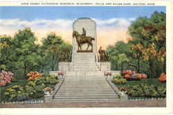 John Henry Patterson Memorial Monument, Hills and Dales park Postcard