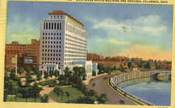 Ohio State Office Building and Grounds Postcard