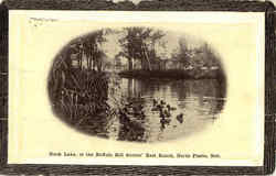 Duck Lake at the Buffalo Bill Scouts, Rest Ranch North Platte, NE Postcard Postcard