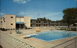 Suburban House Motel Postcard