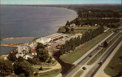 The Beacon Motor Hotel Postcard