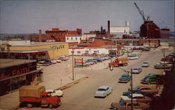 A section of the main street Collingwood, ON Canada Ontario Postcard Postcard