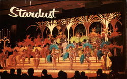 Stardust Hotel - Showtime Postcard