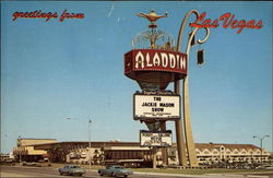 The Aladdin Hotel Las Vegas, NV Postcard Postcard