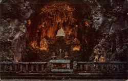 The Grotto - Sanctuary of Our Sorrowful Mother Portland, OR Postcard Postcard