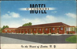 Motel O'Connors - In the Heart of Scotia, N.Y New York Postcard Postcard