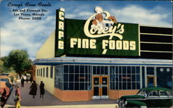 Corey's Fine Foods Las Vegas, NV Postcard Postcard