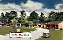 Ed-Mar Motor Court Postcard