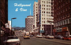 Hollywood and Vine Postcard