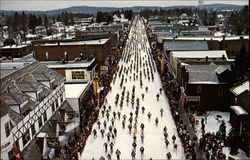 American Birkebeiner ski event Hayward, WI Postcard Postcard