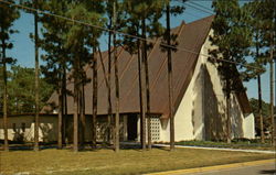 Kessler Air Force Base Chapel Biloxi, MS Postcard Postcard