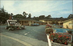 Western Village Motel Monterey, CA Postcard Postcard