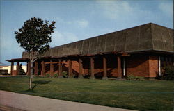 Vincent A. Davi Memorial Library Pittsburg, CA Postcard Postcard