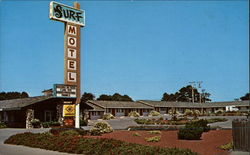 The Surf Motel Fort Bragg, CA Postcard Postcard