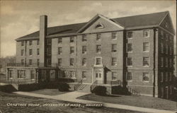 Crabtree House, University of Mass., Amherst Postcard