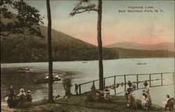 Highland Lake, Bear Mountain Park Postcard