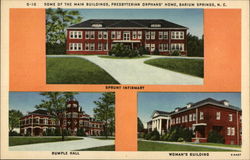 Presbyterian Orphan's Home Barium Springs, NC Postcard Postcard