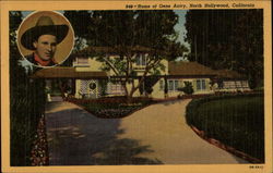 Home of Gene Autry North Hollywood, CA Postcard Postcard