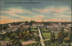 State of New York Veterans' Camp, Mount McGregor Postcard