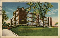 Central High School Binghamton, NY Postcard Postcard