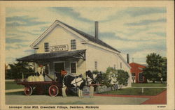 Loranger Grist Mill, Greenfield Village Dearborn, MI Postcard Postcard