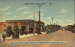 Juarez Avenue Postcard