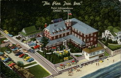 The Pine Tree Inn, Point Independence Onset, MA Postcard Postcard