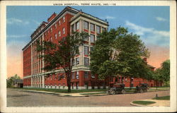 Union Hospital Postcard