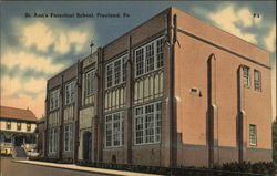 St. Ann's Parochial School Postcard