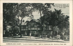 Cumberland Court Knoxville, TN Postcard Postcard