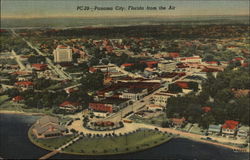 View From the Air Panama City, FL Postcard Postcard