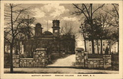 Moffatt Gateway, Erskine College Postcard