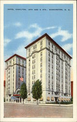 Hotel Hamilton Postcard