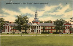 James M. Green Hall, State Teacher's College Ewing, NJ Postcard Postcard