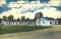 Little Grand Canyon Motel and Grill Lumpkin, GA Postcard Postcard