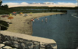 Lake Wapello Postcard