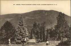 Mt. Israel from Diamond Ledge Camp Postcard