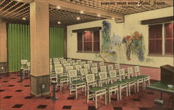 Rancho Verde Room, Hotel Green Postcard