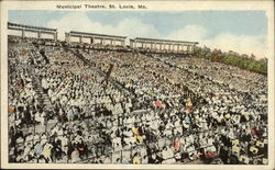 Municipal Theatre Postcard