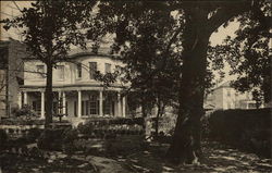 Garden Front, Wickhan-Valentine House Postcard