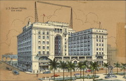 U.S. Grant Hotel Postcard