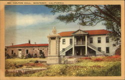 Colton Hall Monterey, CA Postcard Postcard