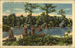 Fourche Creek Little Rock, AR Postcard Postcard