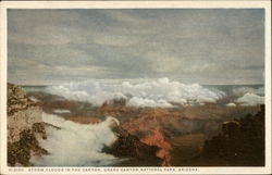 Storm Clouds in the Canyon Postcard