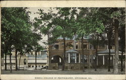 Bissell College of Photography Effingham, IL Postcard Postcard