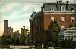 Smithsonian Institute and Agriculture Building Postcard