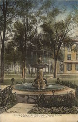 Gordon Memorial Fountain Postcard