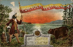 Portola Festival Postcard