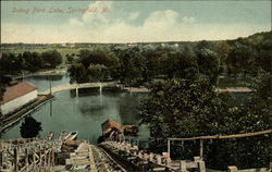 Doling Park Lake Postcard